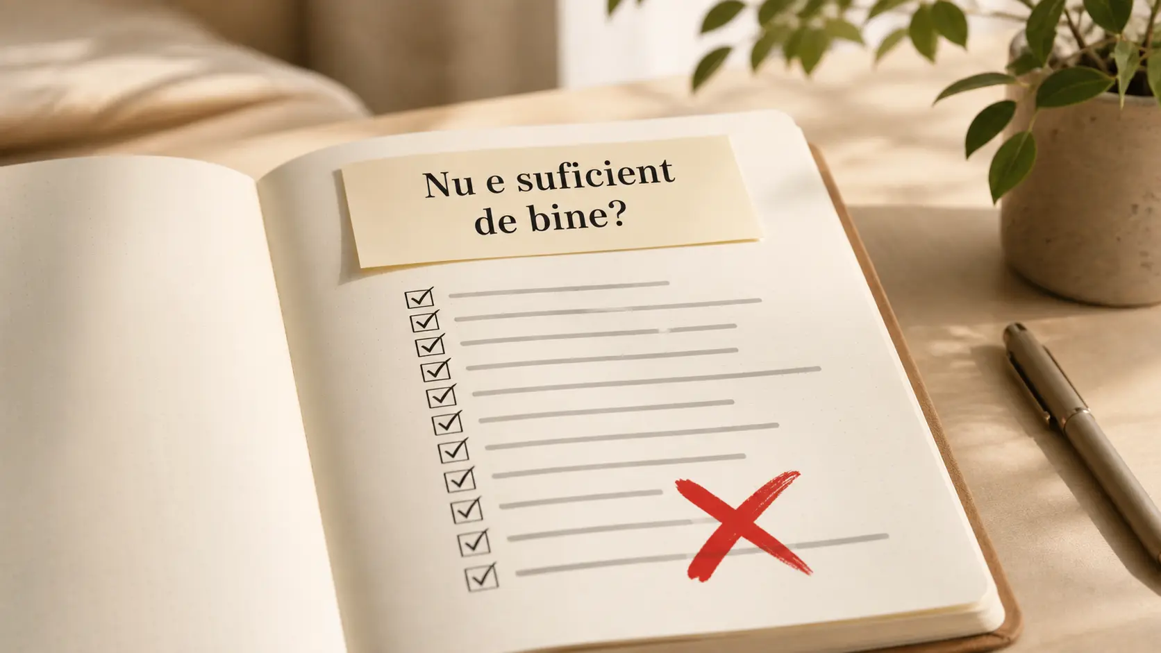 Perfecționism și anxietate de performanță - prea puțin
